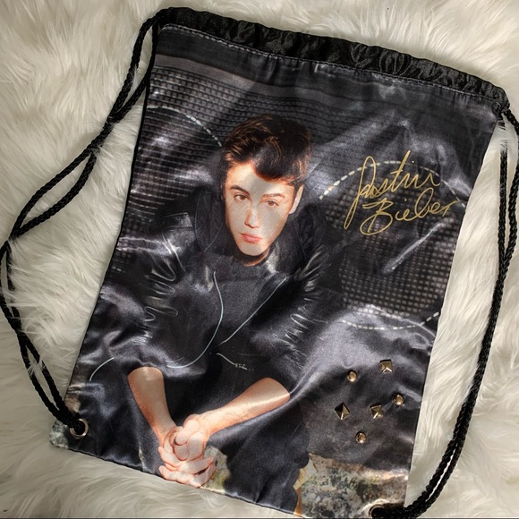 Handbags - 🪩NWOT Justin Bieber drawstring bag